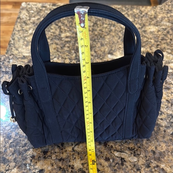 Vera Bradley Black Quilted Margie Handbag With Retired VB Bifold Wallet, NWOT - Picture 9 of 16